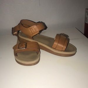 Brown sandals